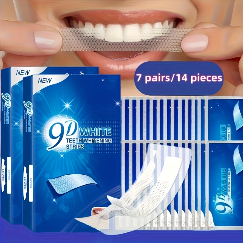 1 caja (14 uds) tiras de Gel b - Teeth Whitening Near Me reseña y precio
